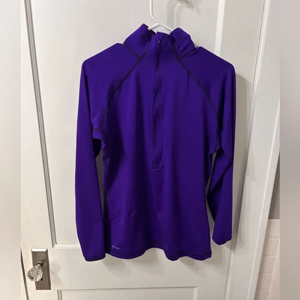 Nike Pro Deep Purple Long Sleeve Top